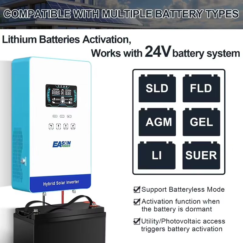 EASUN POWER hybrid Soalr Inver - огляд і ціна Grid Tie Inverter Limiter 2000W